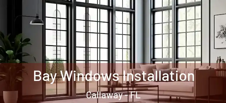  Bay Windows Installation Callaway - FL
