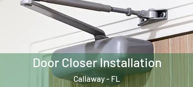 Door Closer Installation Callaway - FL