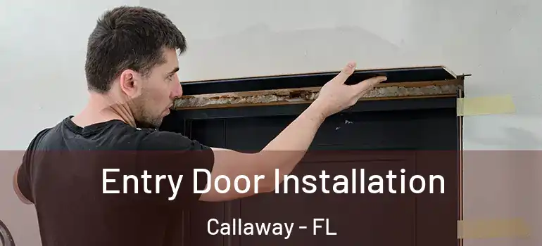  Entry Door Installation Callaway - FL