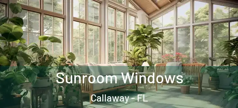  Sunroom Windows Callaway - FL
