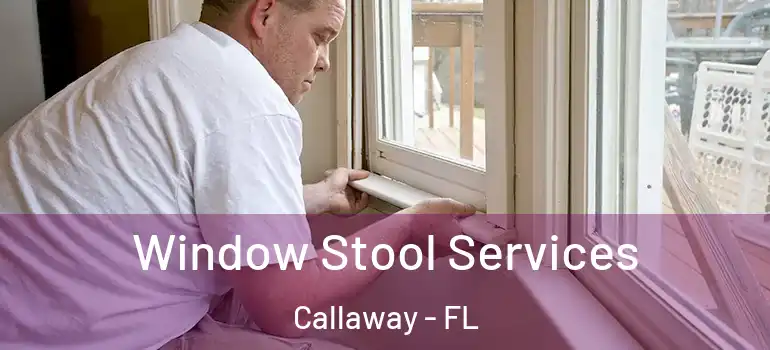  Window Stool Services Callaway - FL